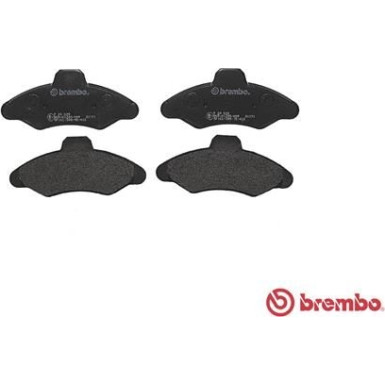 Brembo | Bremsbelagsatz, Scheibenbremse | P 24 029