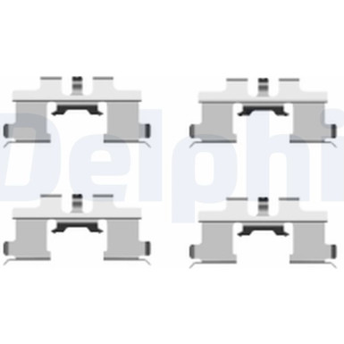 LX0444 Zubehörsatz, Scheibenbremsbelag LX0444 Zubehörsatz, Scheibenbremsbelag
