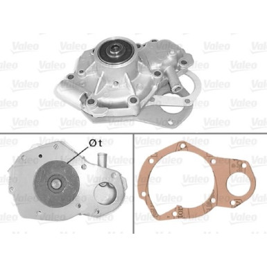 506076 Wasserpumpe, Motorkühlung 506076 Wasserpumpe, Motorkühlung