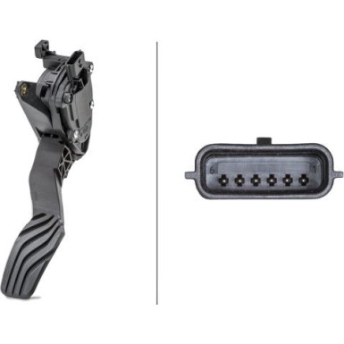 6PV 012 902-701 Sensor, Fahrpedalstellung