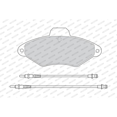 FDB874 Bremsbelagsatz, Scheibenbremse PREMIER ECO FRICTION