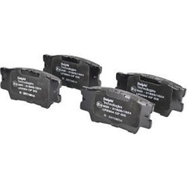 Delphi Bremsbelagsatz, Scheibenbremse LP2004