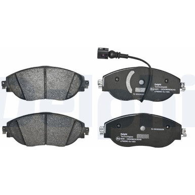 LP2250 Bremsbelagsatz, Scheibenbremse