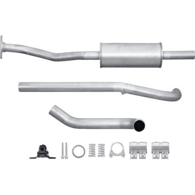 Hella Vorschalldämpfer Easy2Fit – PARTNERED with Faurecia 8LB 366 021-581