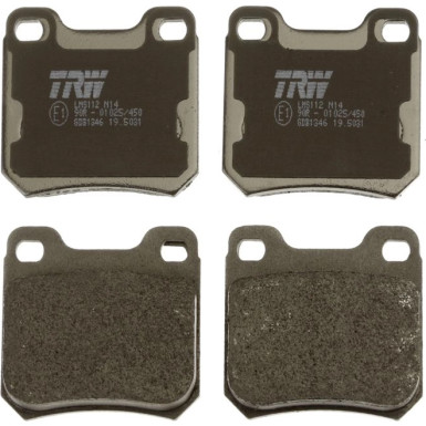 TRW Bremsbelagsatz, Scheibenbremse COTEC GDB1346