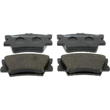 Ferodo | Bremsbelagsatz, Scheibenbremse | FDB1892
