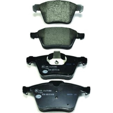 Hella Pagid | Bremsbelagsatz, Scheibenbremse | 8DB 355 013-001