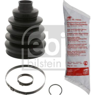 febi bilstein | 2 x FEBI Faltenbalgsatz, Antriebswelle | 45947