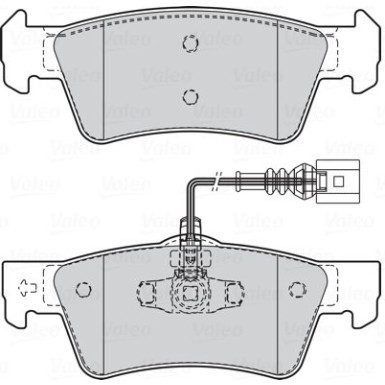 Valeo | Bremsbelagsatz, Scheibenbremse | 302332