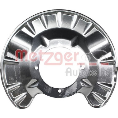 Metzger | Spritzblech, Bremsscheibe | 6115601