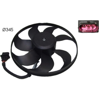 CFF 331 000S Lüfter, Motorkühlung BEHR