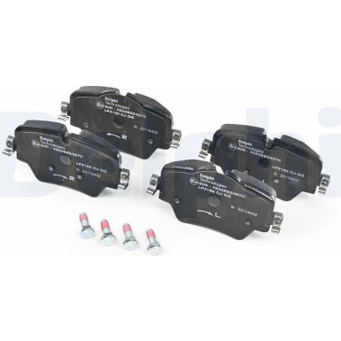 LP3182 Bremsbelagsatz, Scheibenbremse