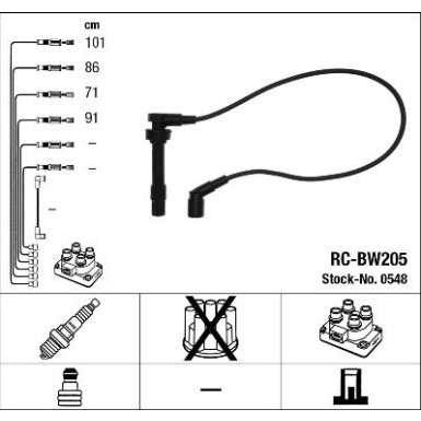 0548 Zündleitungssatz