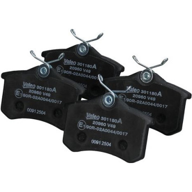 Valeo Bremsbelagsatz, Scheibenbremse EXPERT 301180A