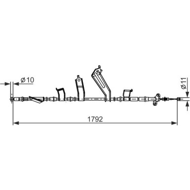 1 987 482 917 Seilzug, Feststellbremse