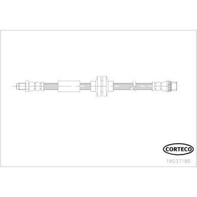 19037186 Bremsschlauch