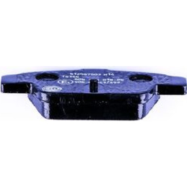 Hella | Bremsbelagsatz, Scheibenbremse | 8DB 355 018-851