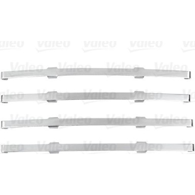 Valeo | Bremsbelagsatz, Scheibenbremse | 882211
