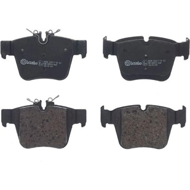Brembo | Bremsbelagsatz, Scheibenbremse | P 50 133