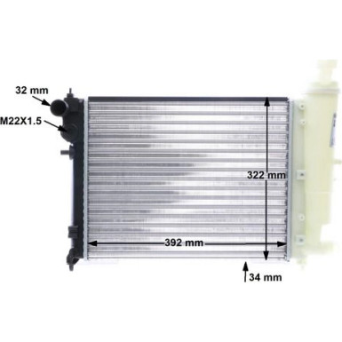 Mahle | Kühler, Motorkühlung | CR 469 000S