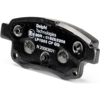 Delphi Bremsbelagsatz, Scheibenbremse LP1955