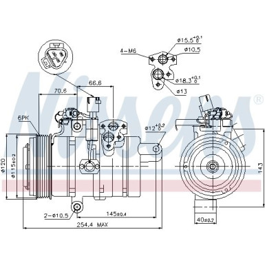 89607 Kompressor, Klimaanlage ** FIRST FIT ** 89607 Kompressor, Klimaanlage ** FIRST FIT **