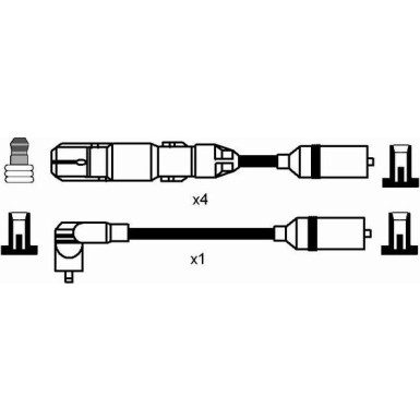 0956 Zündleitungssatz