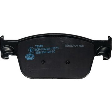 Hella | Bremsbelagsatz, Scheibenbremse | 8DB 355 024-951