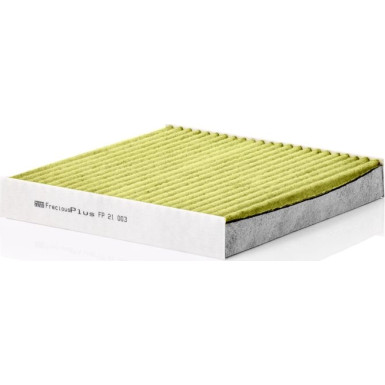 MANN-FILTER FP 21 003 Innenraumfilter FreciousPlus Aktivkohlefilter mit Polyphenol, antibakteriell, Feinstaubfilter (PM 2.5) MANN-FILTER FP 21 003 Innenraumfilter FreciousPlus Aktivkohlefilter mit Polyphenol, antibakteriell, Feinstaubfilter (PM 2.5)