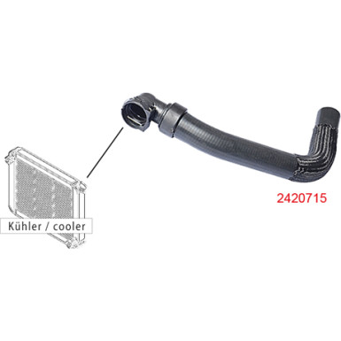 2420715 Kühlerschlauch