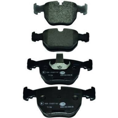 8DB 355 008-281 Bremsbelagsatz, Scheibenbremse