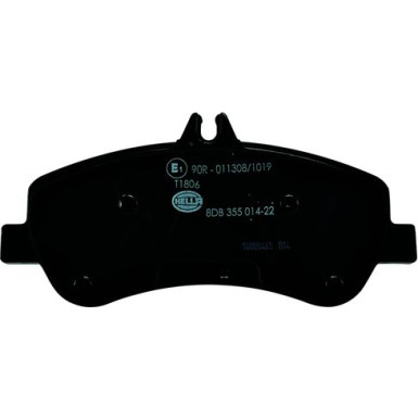 8DB 355 014-221 Bremsbelagsatz, Scheibenbremse