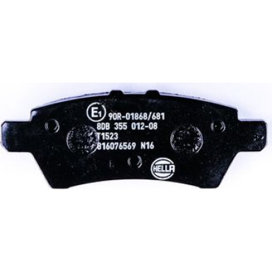 8DB 355 012-081 Bremsbelagsatz, Scheibenbremse