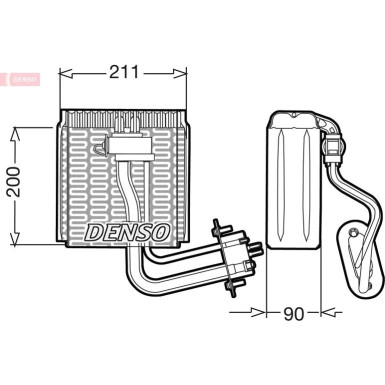 Denso | Wischblatt | Scheibenwischer | DF-034