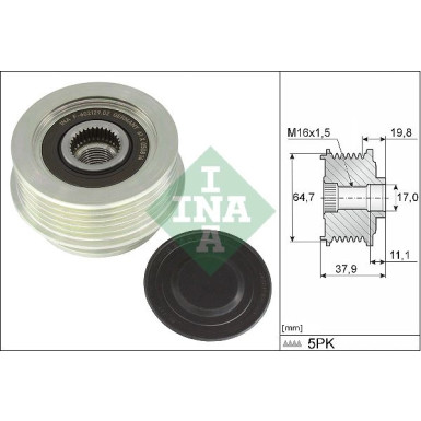 535 0370 10 Generatorfreilauf