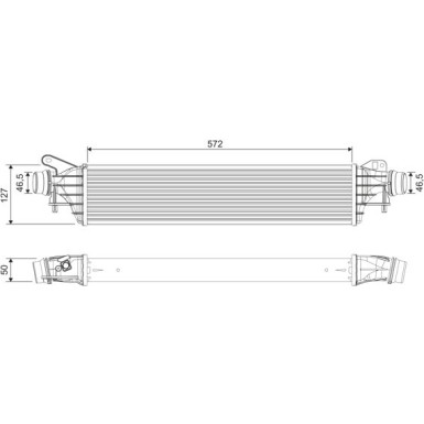 818697 Ladeluftkühler 818697 Ladeluftkühler