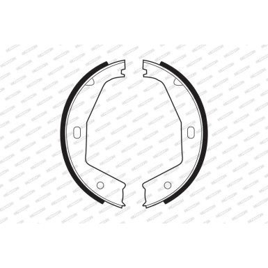 Ferodo | Bremsbackensatz, Feststellbremse | FSB292