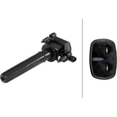 Hella 6 x HELLA Zündspule 5DA 358 057-571