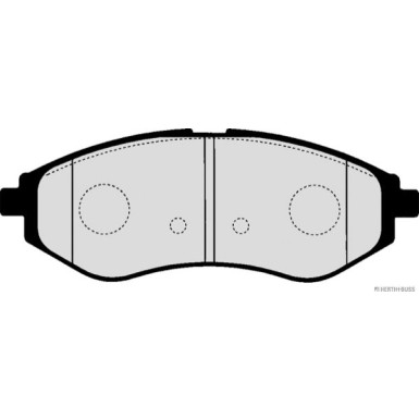 J3600911 Bremsbelagsatz, Scheibenbremse