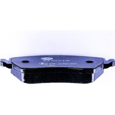 Hella | Bremsbelagsatz, Scheibenbremse | 8DB 355 012-301