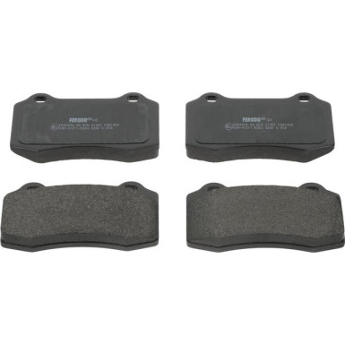 Ferodo | Bremsbelagsatz, Scheibenbremse | FDB1949