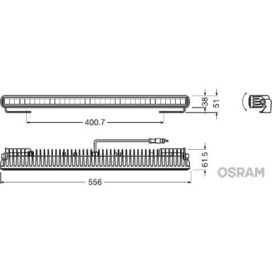Osram | Fernscheinwerfer | LEDDL107-SP