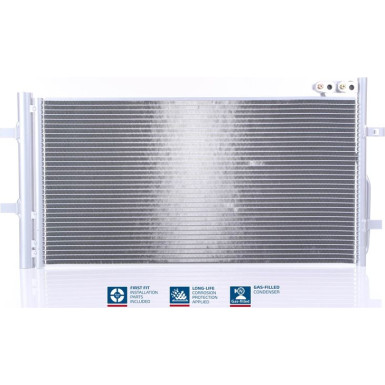 940255 Kondensator, Klimaanlage ** FIRST FIT **