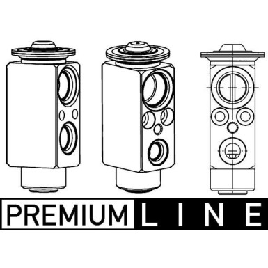 Mahle Expansionsventil, Klimaanlage BEHR Premium Line AVE 79 000P Mahle Expansionsventil, Klimaanlage BEHR Premium Line AVE 79 000P