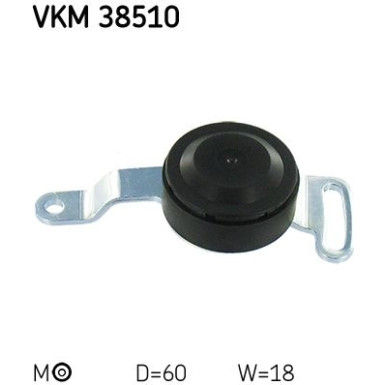 VKM 38510 Riemenspanner, Keilrippenriemen