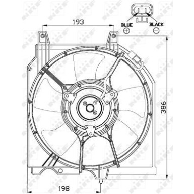 47528 Lüfter, Motorkühlung