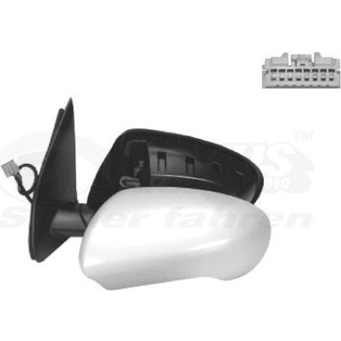 2 x VAN WEZEL Außenspiegel | 3388817 2 x VAN WEZEL Außenspiegel | 3388817