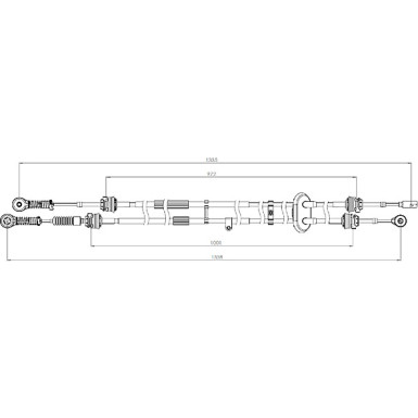 Metzger | Seilzug, Schaltgetriebe | 3150299
