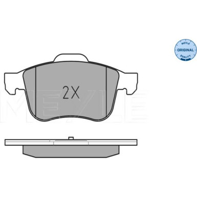 Meyle Bremsbelagsatz, Scheibenbremse MEYLE-ORIGINAL: True to OE 025 243 4019
