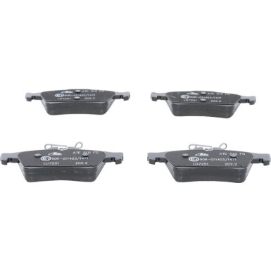 Bremsbelagsatz, Scheibenbremse ATE Ceramic 13.0470-7251.2